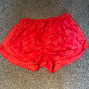 Nike Dri fit running shorts in hot pink M